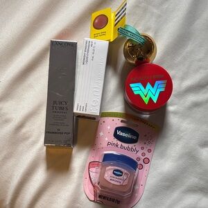 Lancome Juicy Tubes and Revlon Wonder Woman Lip Balm Collection